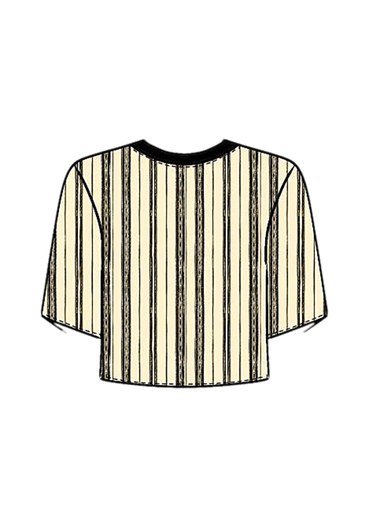 Blusa De Mangas Curtas Retilínea Lez A Lez Feminino 9472E
