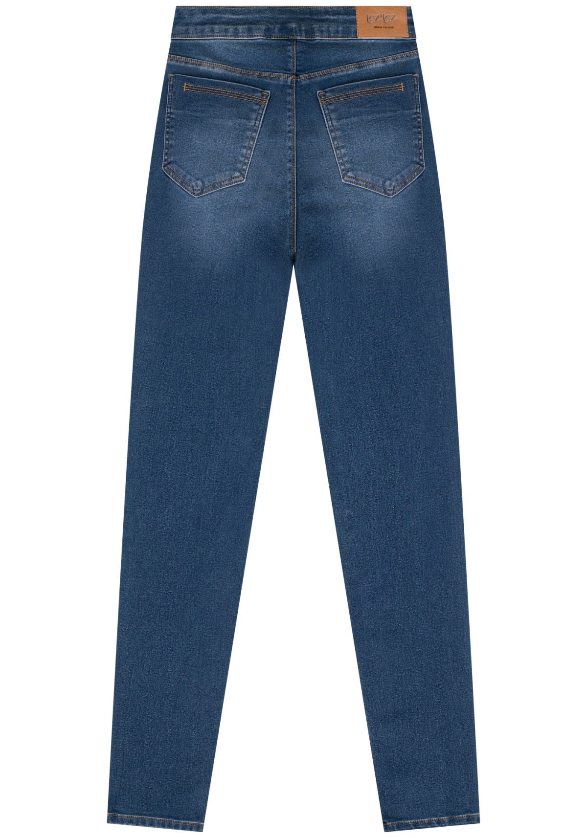 Calça Jeans Jegging Com Elastano Lez A Lez Feminino 1516E