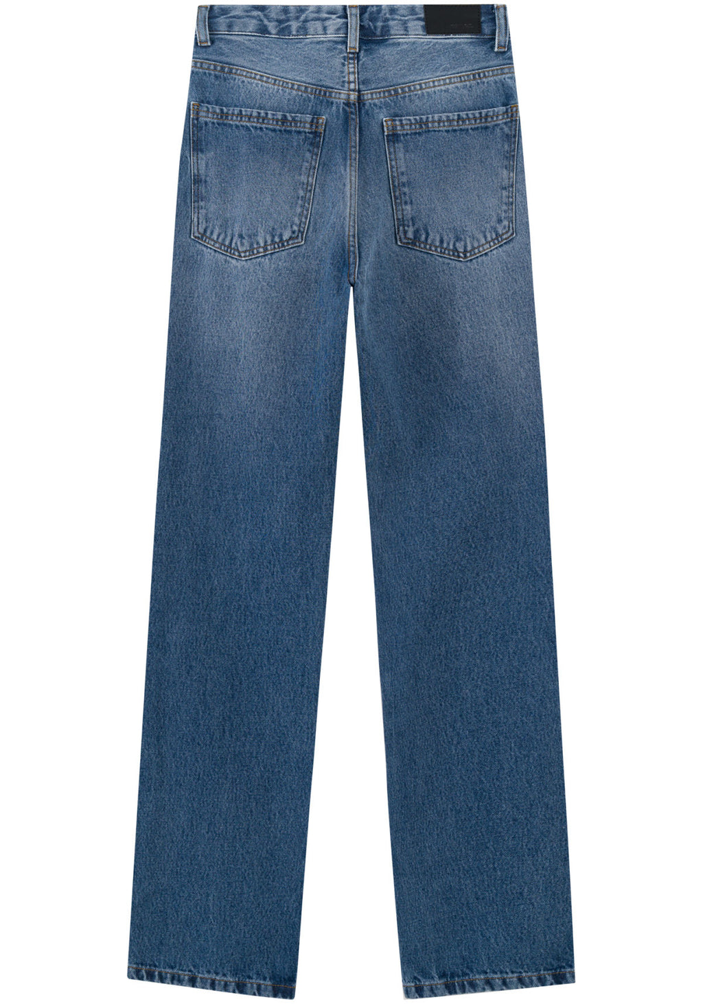 Calça Jeans Reta De Cintura Alta Lez A Lez Feminino 0942E