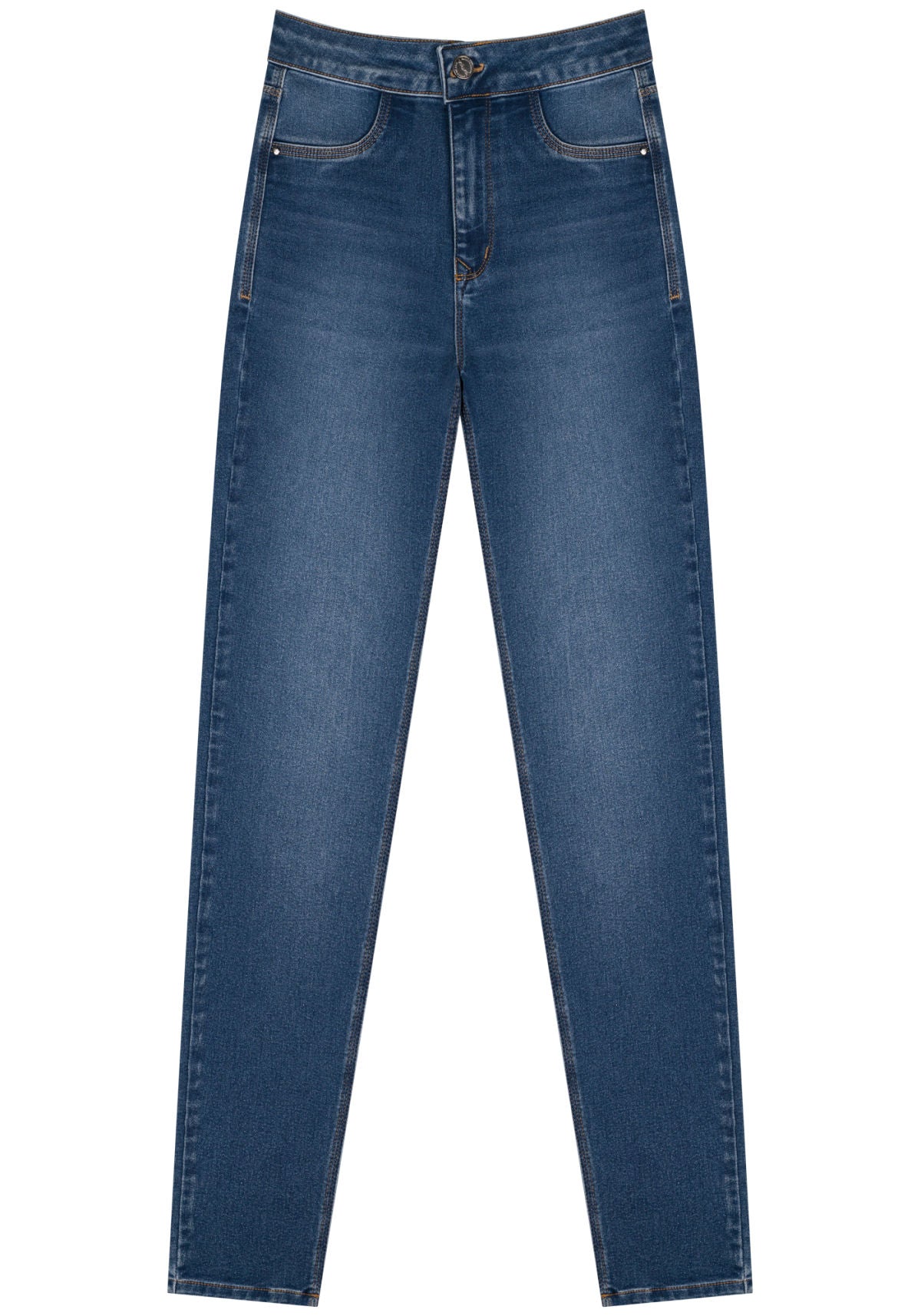 Calça Jeans Jegging Com Elastano Lez A Lez Feminino 1516E
