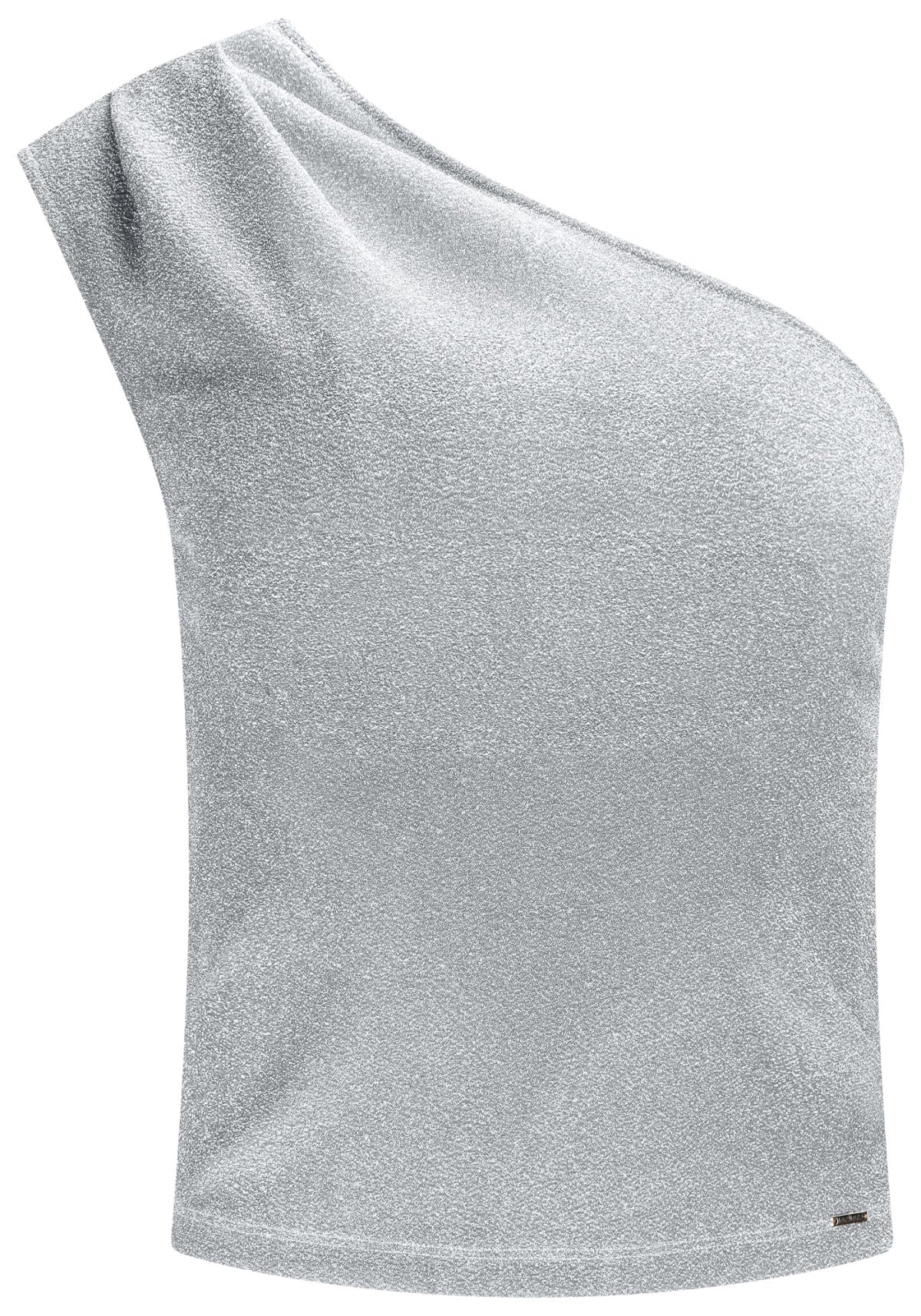 Blusa Um Ombro Só em Malha Crepe Lez A Lez Feminino 3197E