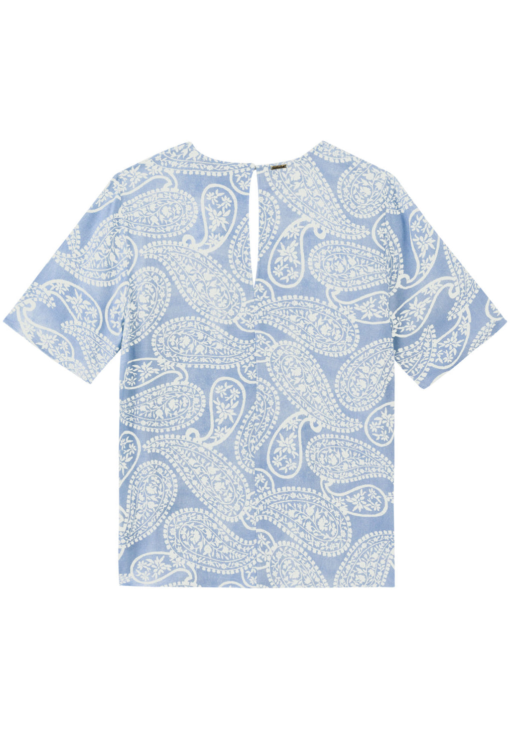 Blusa Estampada De Mangas Curtas Lez A Lez Feminino 3521E