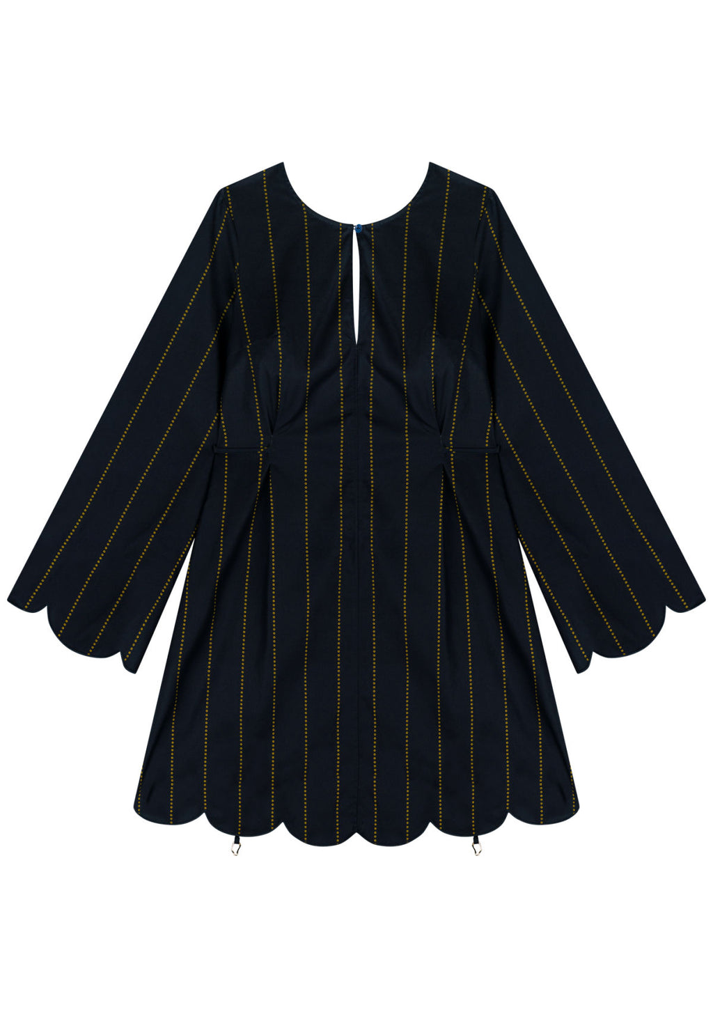 Vestido De Mangas longas Estampado Lez A Lez Feminino 7514E