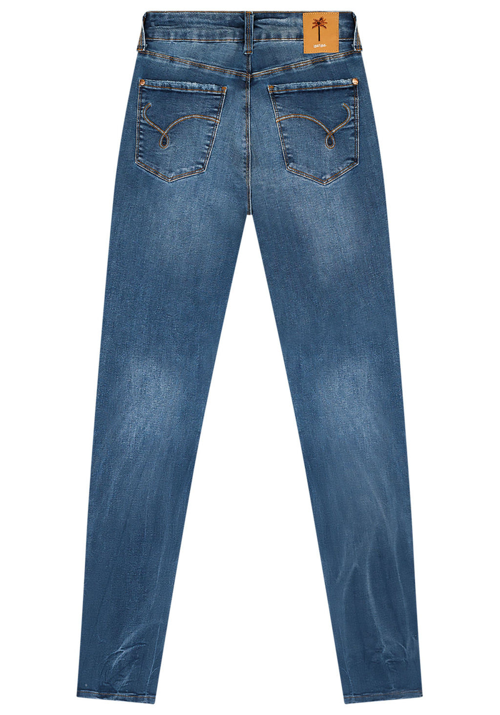Calça Jeans com Elastano Lez A Lez Feminino 7887L