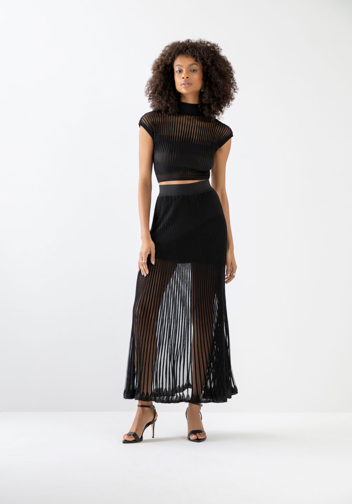 Blusa Gola Alta em Tricô Lez A Lez Feminino 5168L