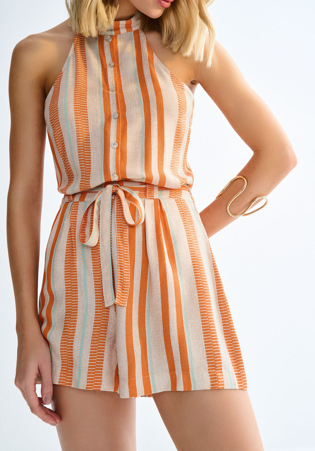 Shorts Cintura Alta em Viscose Lez A Lez Feminino 3182E
