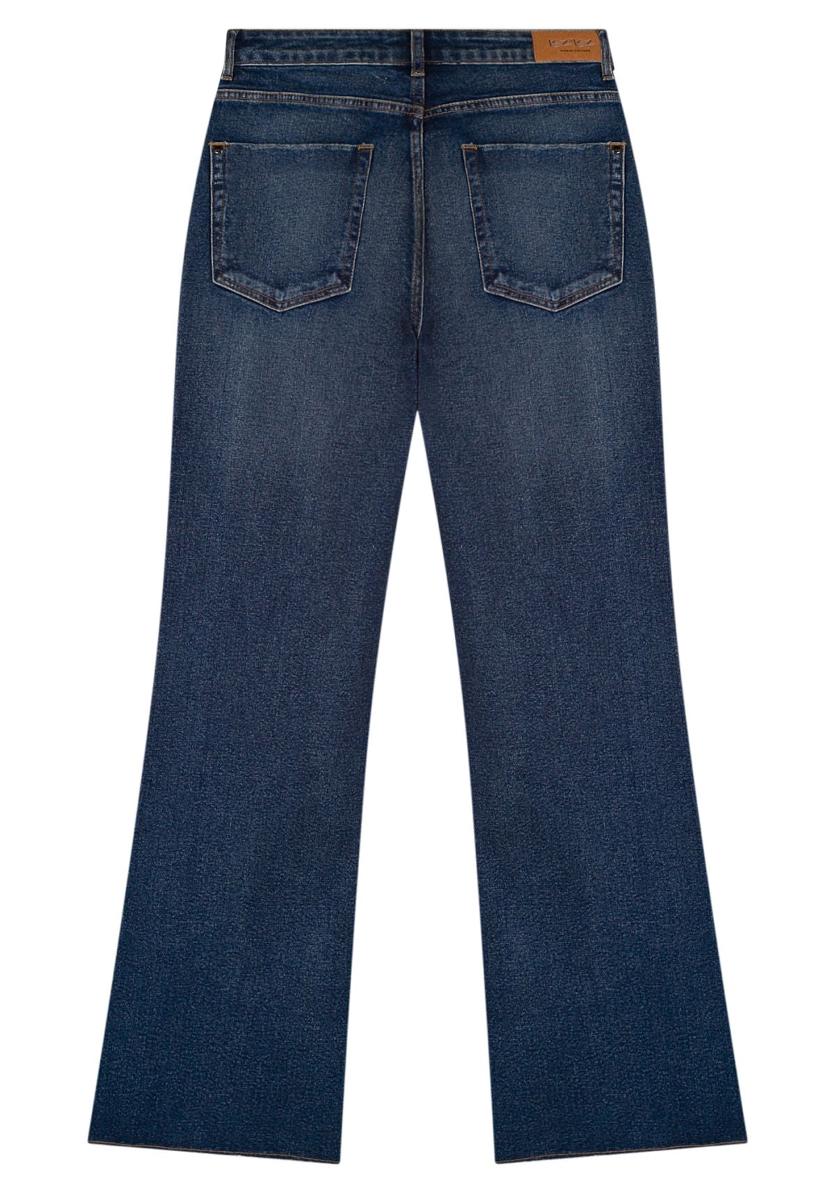 Calça Wide Leg Jeans Comfort Lez A Lez Feminino 1540E