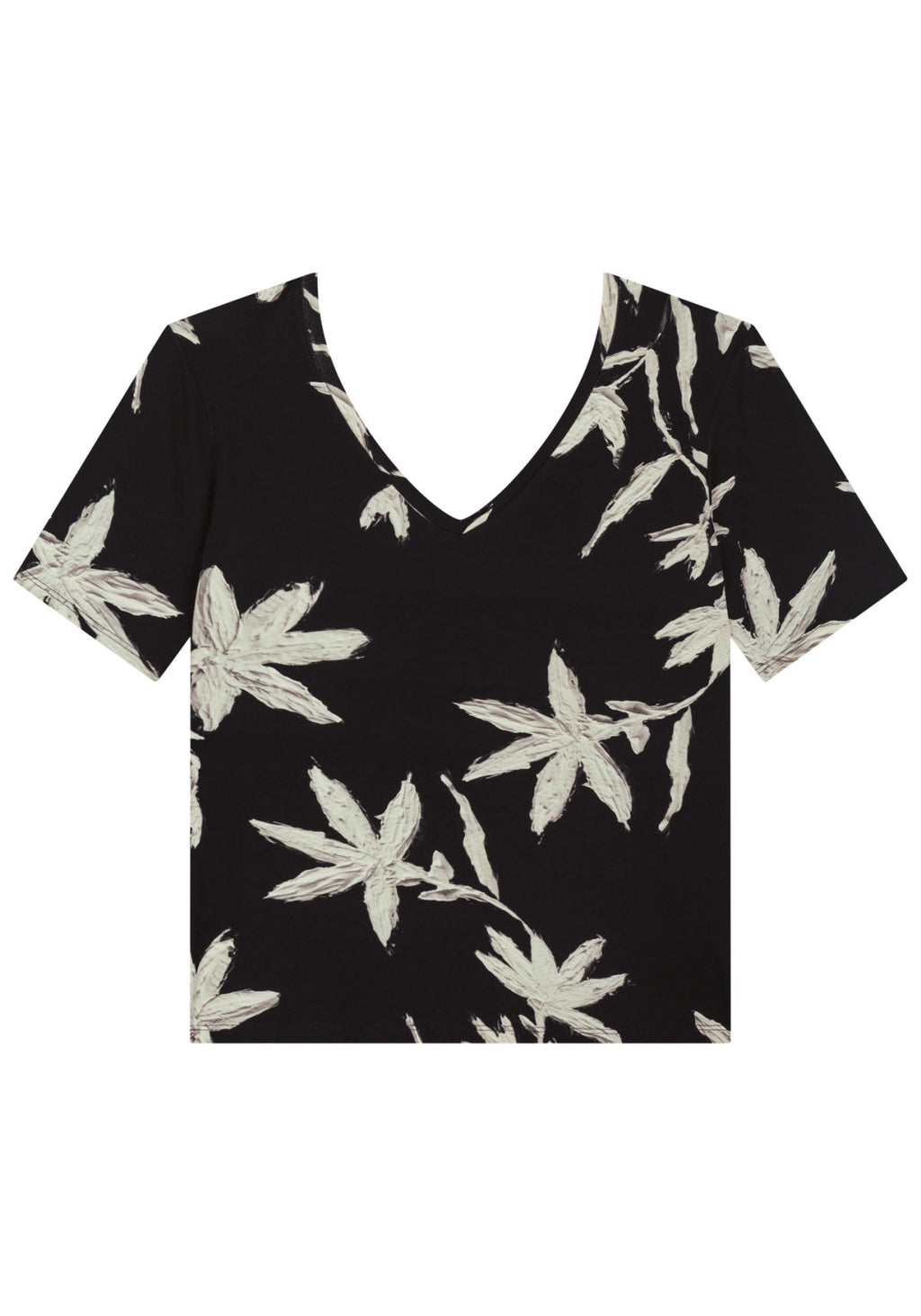 Blusa Estampada Em Malha De Viscose Lez A Lez Feminino 7556E