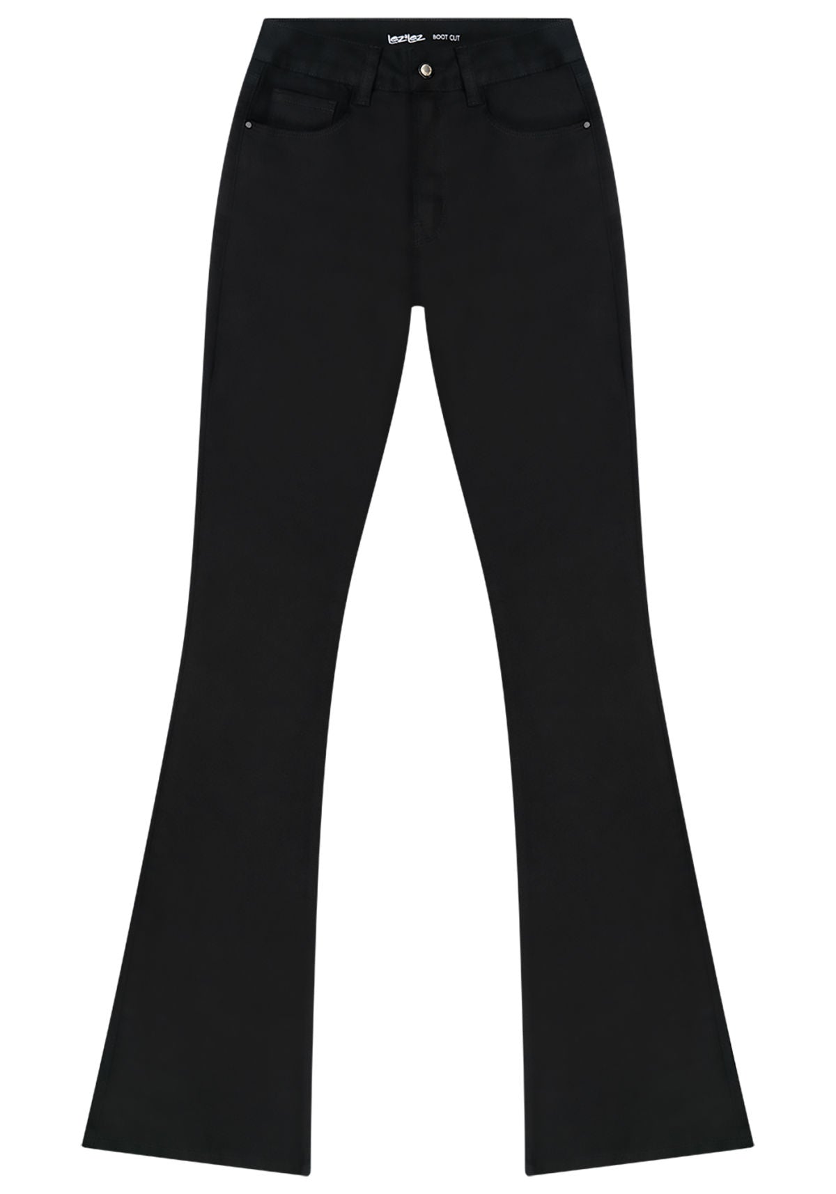 Calça Flare Boot Cut Em Sarja Lez A Lez Feminino 7893L