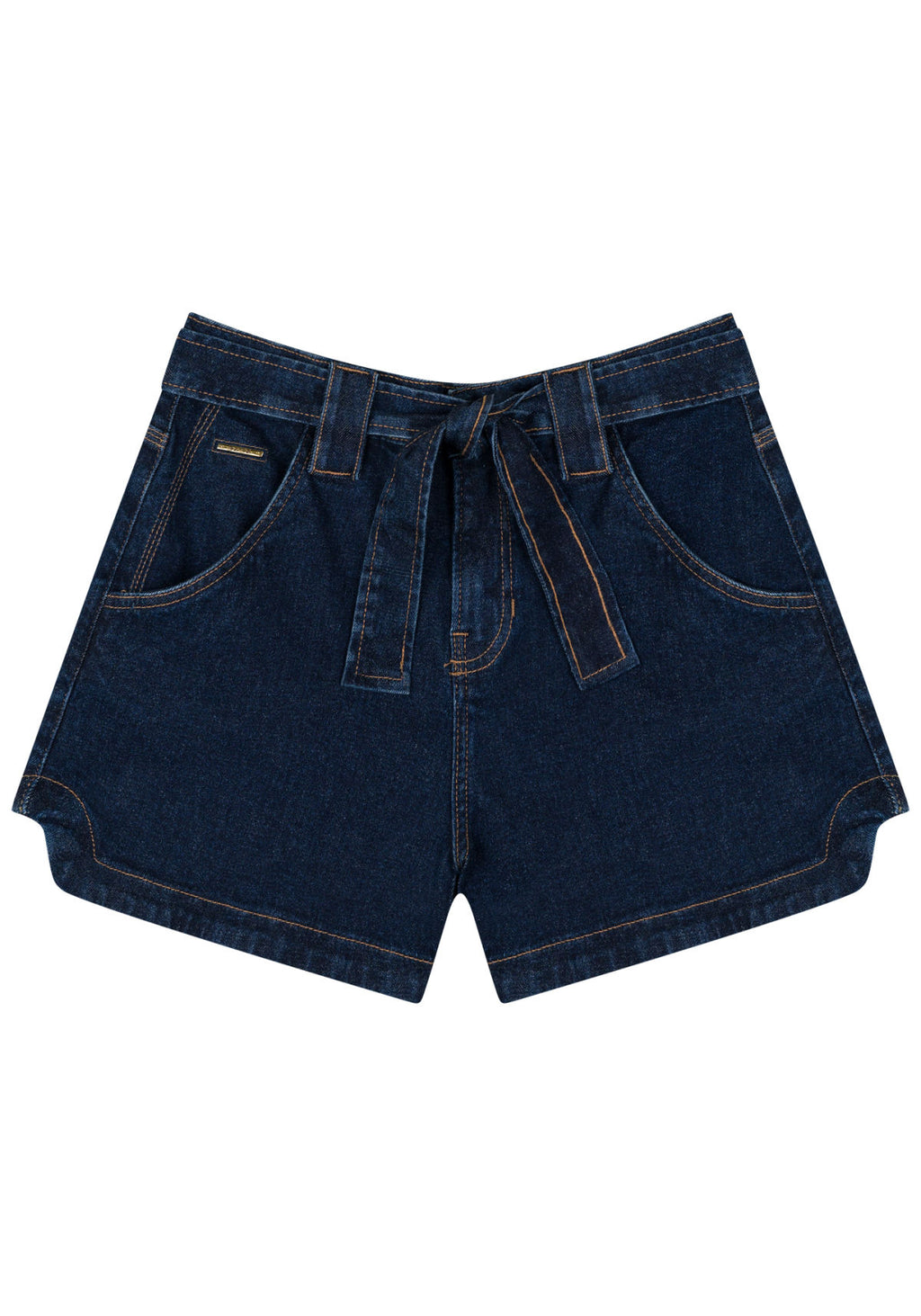 Shorts Jeans Boyfriend Cintura Alta Lez A Lez Feminino 2325E