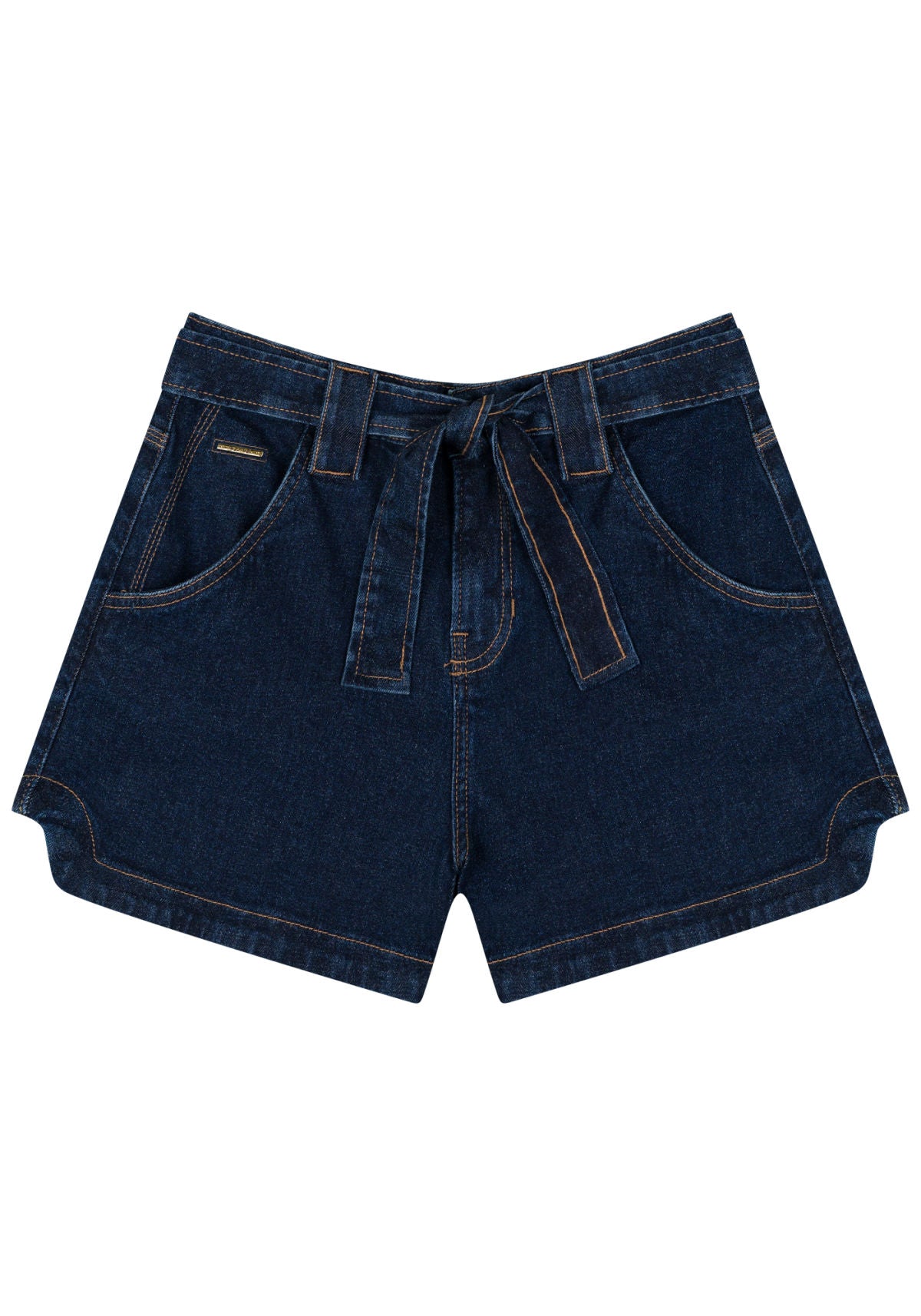 Shorts Jeans Boyfriend Cintura Alta Lez A Lez Feminino 2325E