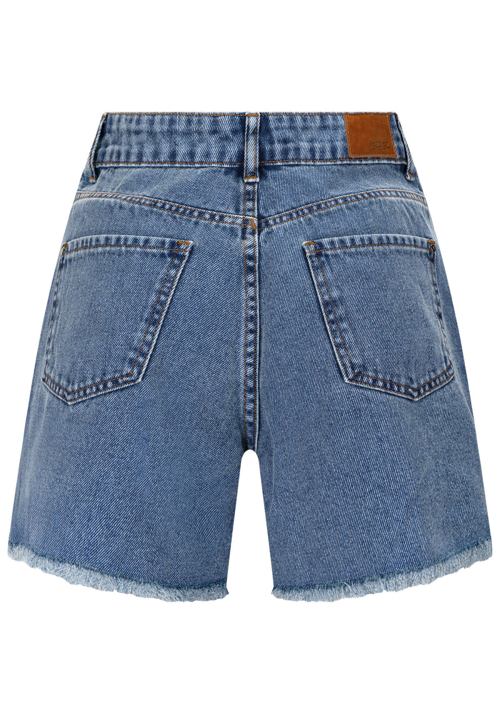 Shorts Jeans Mom Cintura Alta Lez A Lez Feminino 9482L