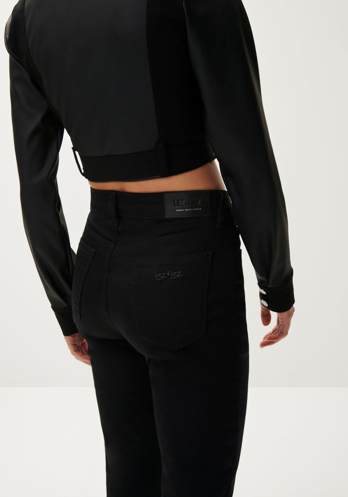 Calça Sarja Skinny Ever Black Lez A Lez Feminino 7920L