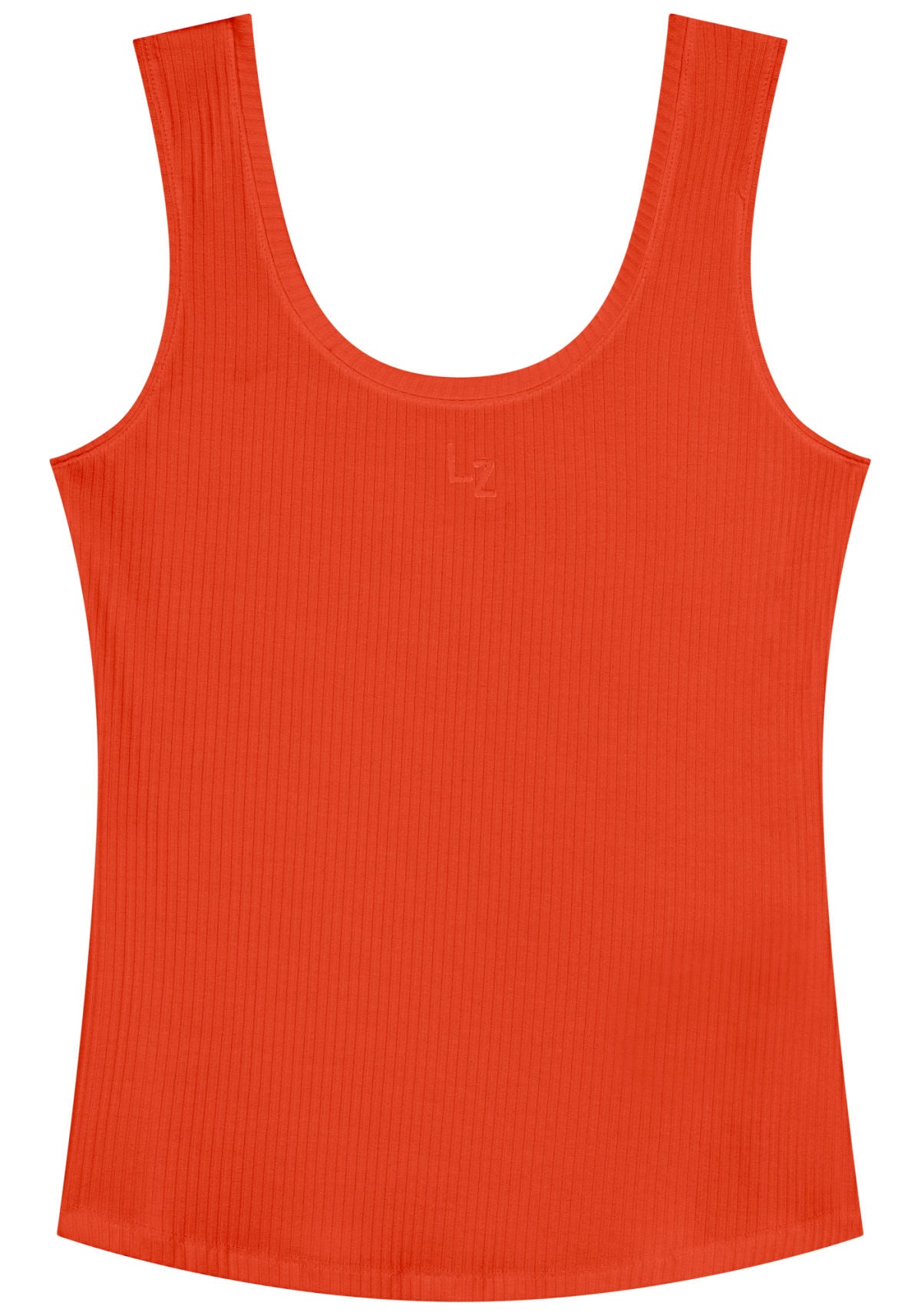 Blusa Regata Básica Com Bordado Lez A Lez Feminino 5071E