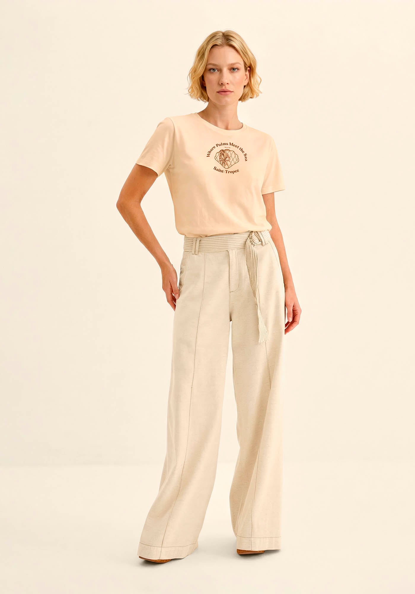 T-shirt Em Malha Algodão Penteado Lez a Lez Feminino 5756e