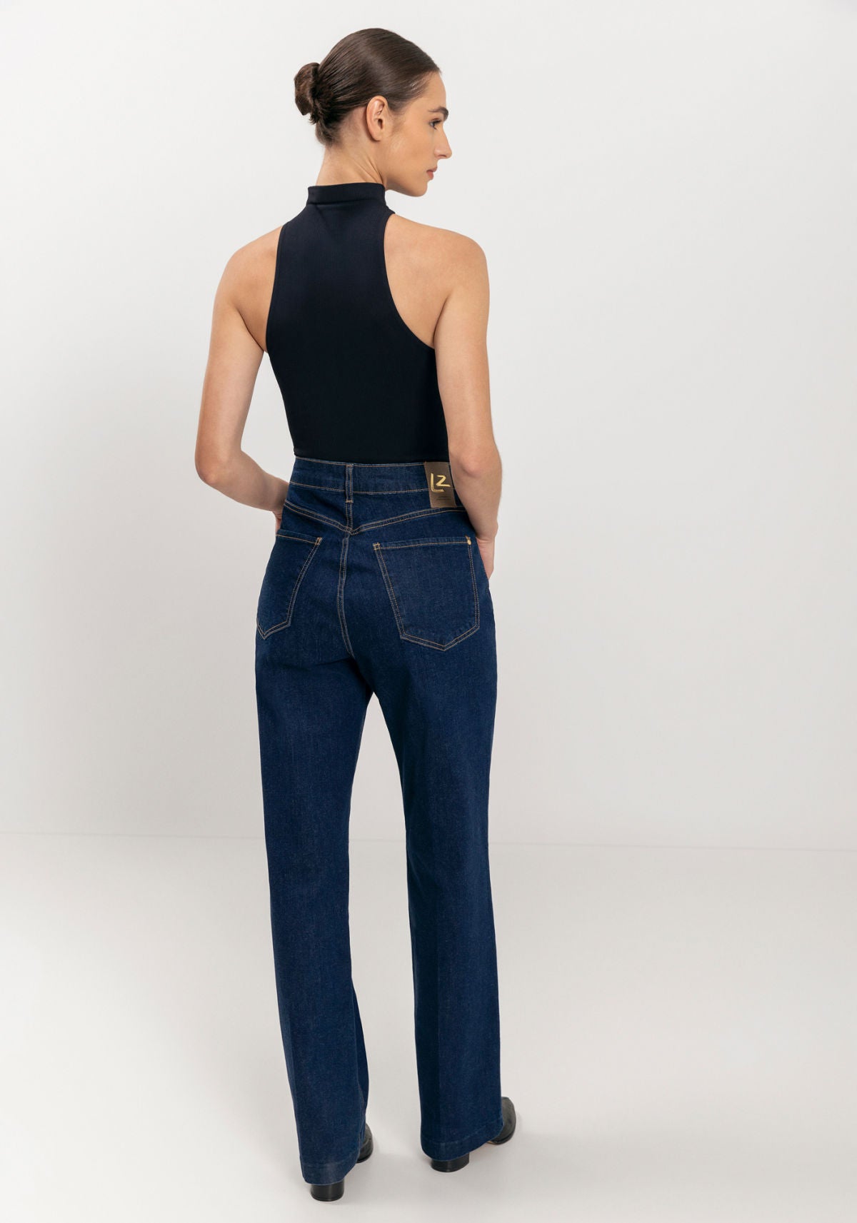 Calça Jeans Reta Slim Everyday Lez A Lez Feminino 1537E