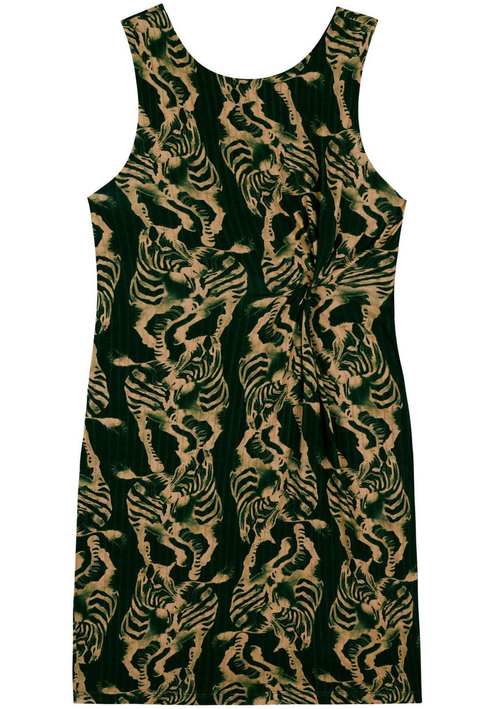 Vestido Curto Estampado Com Nó Lez A Lez Feminino 9245E