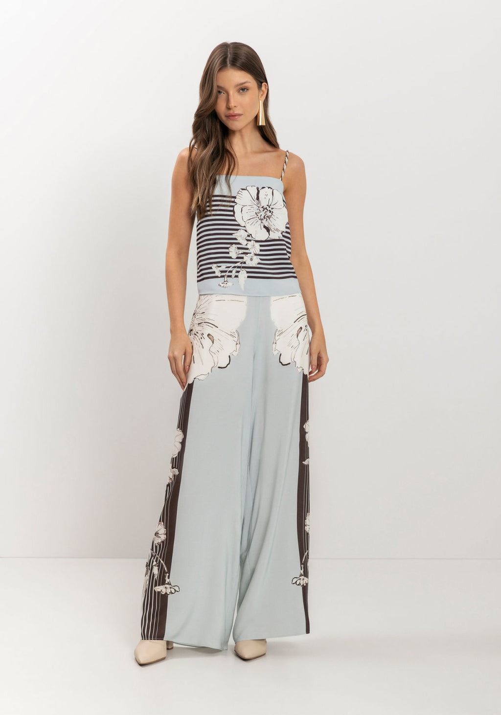Blusa Curta De Alças Finas Lez A Lez Feminino 9216E