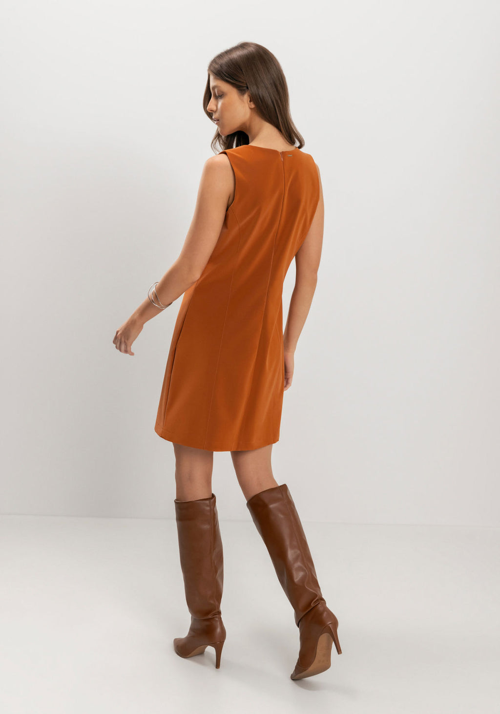 Vestido Curto Sem Mangas Lez A Lez Feminino 9062E