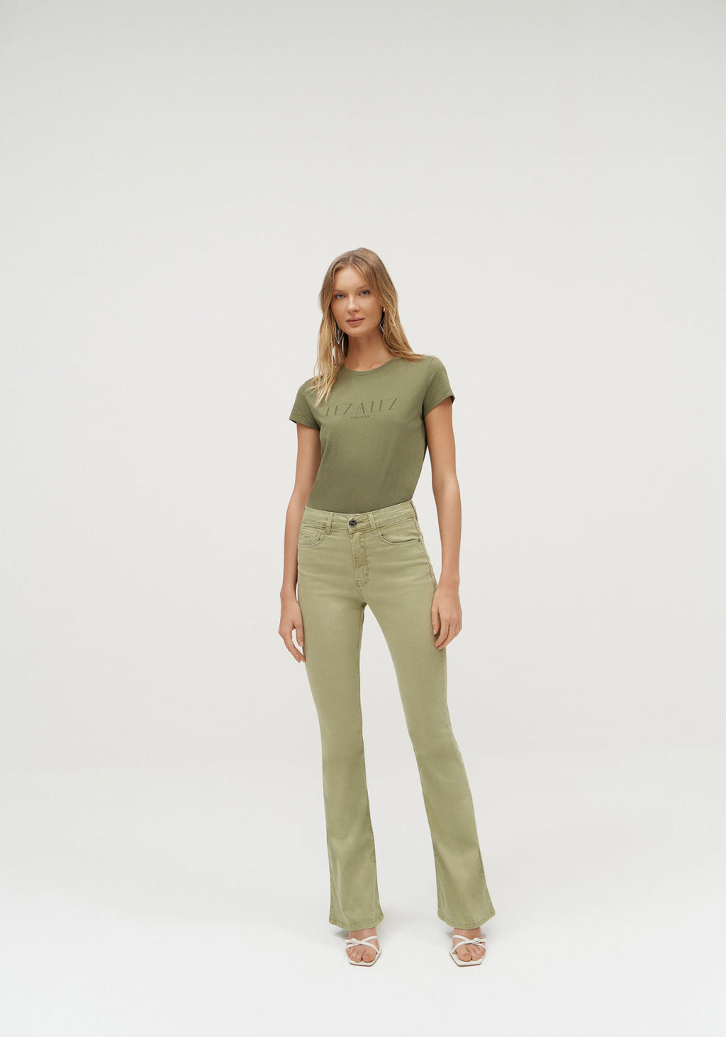 Calça Sarja Flare Boot Cut Lez A Lez Feminino 2183L