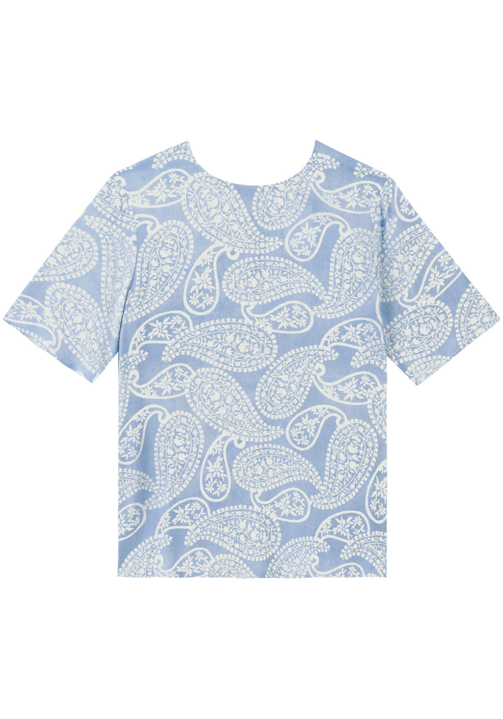 Blusa Estampada De Mangas Curtas Lez A Lez Feminino 3521E