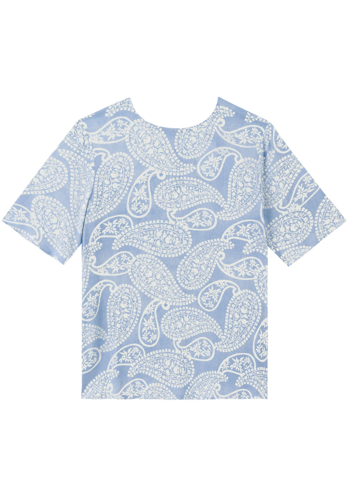 Blusa Estampada De Mangas Curtas Lez A Lez Feminino 3521E