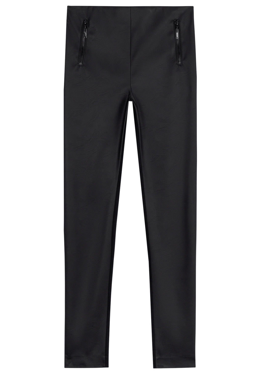 Calça Skinny Cintura Média em PU Lez A Lez Feminino 1068L