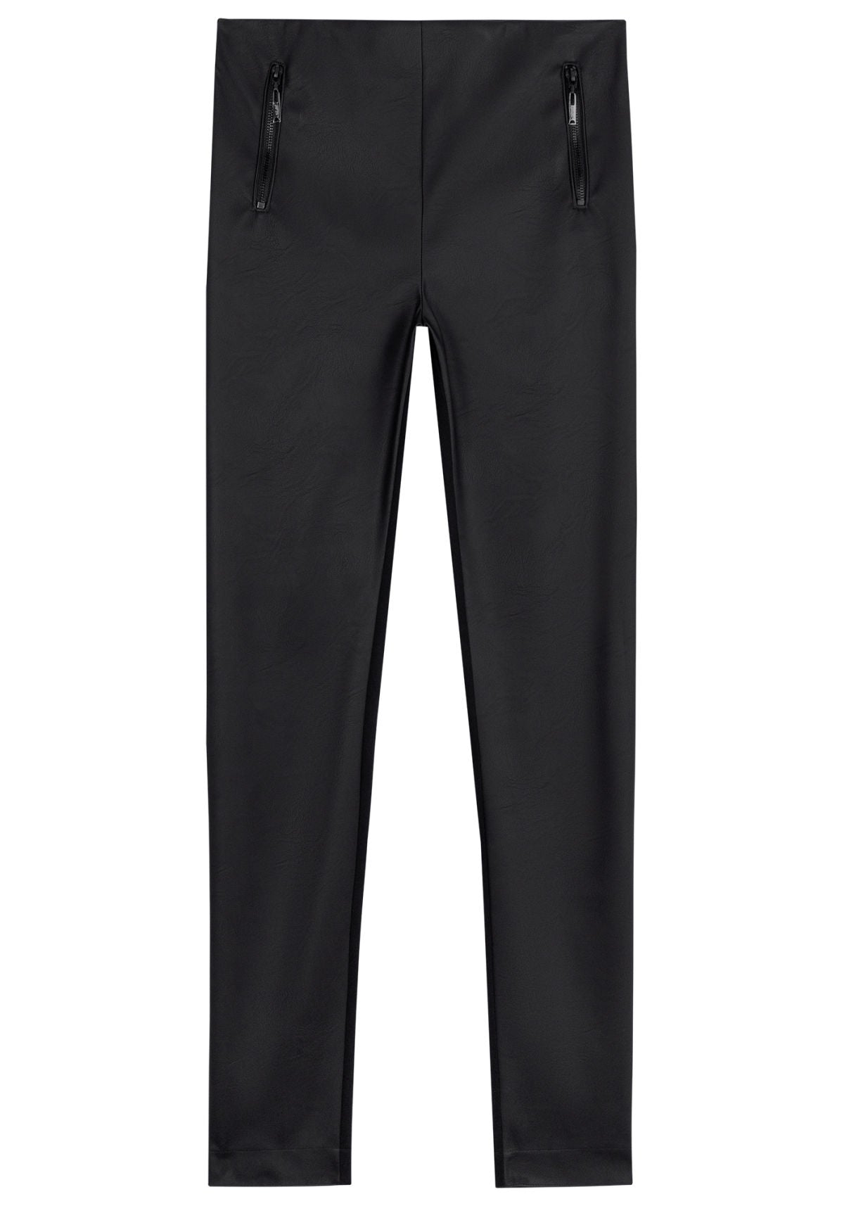 Calça Skinny Cintura Média em PU Lez A Lez Feminino 1068L